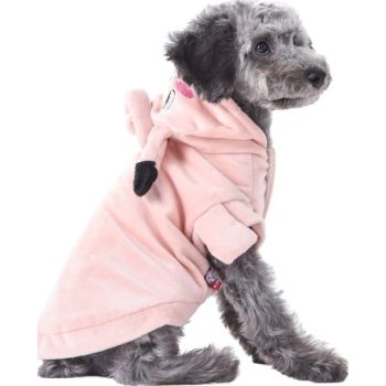  Hong Pet Cotton Peach Color Velvet clothes For Pets XS Pink 