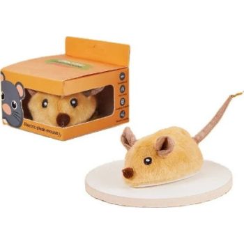  Saas Electric Plush Mouse  Yellow 