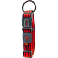 DOCO VARIO O - Ring Collar with Reflective Stitching[Color - Red, Size - XL