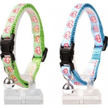  Duvo Cat Collar Heart Nylon Mixed Colors 20 - 30cm / 10mm 