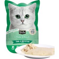 Kit Cat Petite Pouch   Wet Food Tuna & Whitefish 70g