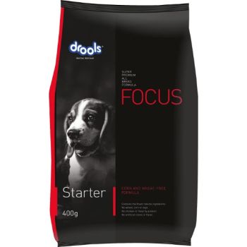  Drools Focus Starter Super Premium Dry Dog Food, 400g 