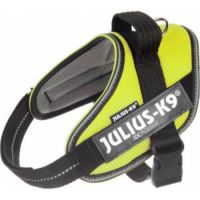 IDC POWAIR DOG HARNESS - NEON / SIZE SMALL