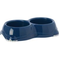 Moderna Double Smarty Bowl[Color - Blue, Size - S