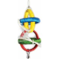 Prevue Tropical Teasers Sisal Hoops