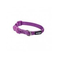 Coastal 3/8" Lil Pals Adj. Collar With Glitter Overlay Orchid Sparkle