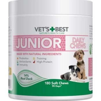  Vet’s Best Daily Chews (180 Soft Chews) – Junior 