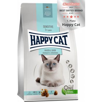  Happy Cat Dry Food Sensitive Megan&Darm (Stomach&Intestinal) 1.3kg 