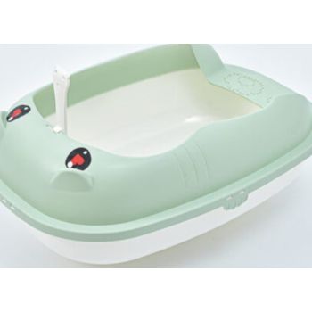  SAAS STYLISH CAT LITTER TRAY L LIGHT GREEN 60x41x21 cm 