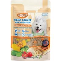 Moochie Home Cooked Dog Food - Beauty Skin & Coat - Chicken, Pumpkin & Tomato Recipe 255g With Superfood
