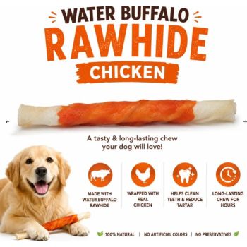  Petrix Twisted Sticks Chicken Wrapped - 10 Pcs 