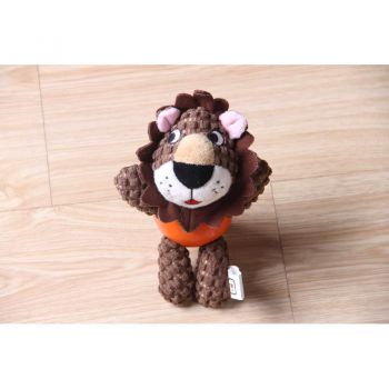  Pawsitiv Dog Toys Lion with Rubber Ball SMALL (60) 