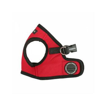  PUPPIA SOFT VEST HARNESS B RED S Chest 11.8-12.6" 
