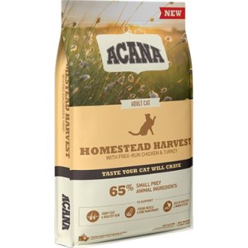  Acana Homestead Harvest Free-Run Chicken & Turkey Adult Dry Cat Food 1.8kg 