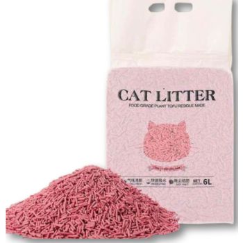  Paws Club Tofu Cat Litter PEACH 6L 