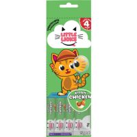 Smudges Little Licks Chicken Creamy Bisque Treats for Kitten Cat 4 x 15g