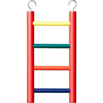  Prevue 4-Rung Multi-Color Wood Ladder for Bird 