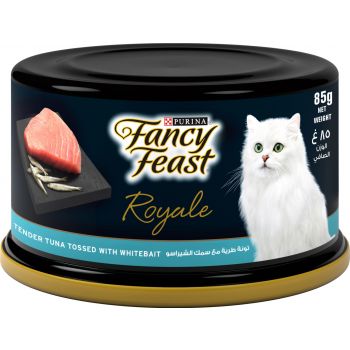  Fancy Feast Royale Tender Tuna Tossed with Whitebait 85g 