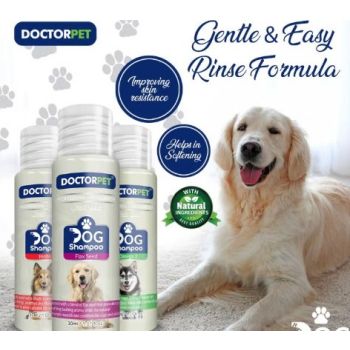  Doctor Pet Dog Shampoo Flax Seed 30ml 