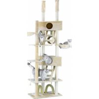 106" Cat Tree Condo Furniture (FC03) 48"Wx18"Lx92"-106"H