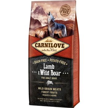  Carnilove Lamb & Wild Boar for Adult Dogs 12kg 