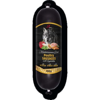  Alpha Spirit Mediterranean Sausage POULTRY with Vegetables 350g 