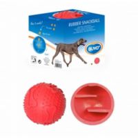 DUVO RUBBER SNACKBALL-DOG TOY 11.5CM: 5414365111304