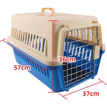  Woofy Metal Door Pet Carrier- 48X32X31 Cm 