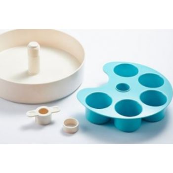  PETDREAMHOUSE SPIN INTERACTIVE FEEDER PALETTE BLUE 