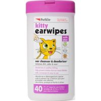 Petkin Kitty Ear Wipes