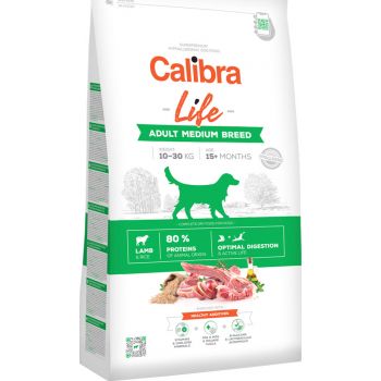  Calibra Dog Dry Food   Life Adult Medium Breed Lamb 2.5kg 