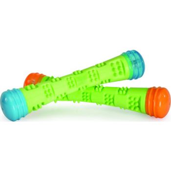  Camon Geometric Tpr Dog Stick With Squeaker And Led Light- 23Cm Small 