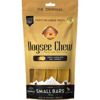  Dogsee Turmeric Small Bars: Long-Lasting Dental Chews For Small Dogs 100g 