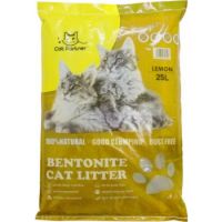 Cat Partner Bentonite Dust Free Clumping Litter 25 L – Lemon