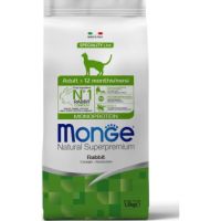 MONGE NATURAL SUPERPREMIUM ADULT MONOPROTEIN RABBIT 1.5KG