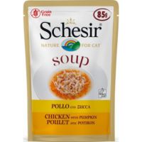 Schesir Cat Wet Soup-Chicken With Pumpkin 85g