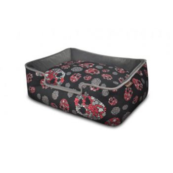  Skulls and Roses Lounge Bed Large 