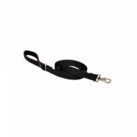 1/2" BLACK Leash 4' Long