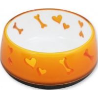 DOG LOVE BOWL - ORANGE / M