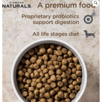  Diamond Naturals All Life stages Dog Chicken & Rice Formula 18.14kg 