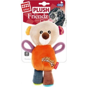  GiGwi Plush Friendz Squeaker Dog Toys – Bear 