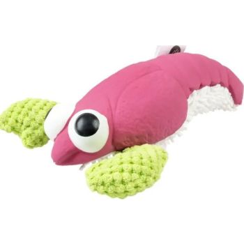  Duvo+ Plush & Latex Lobster 24x18.5x6.5cm pink/green 
