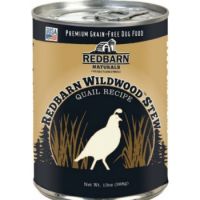 Red Barn Natural Quail Wildwoods Stew Dog Food-Strong Teeth & Bones Formula 13oz