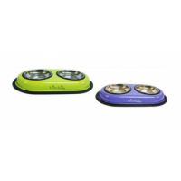 Raintech Double Diner Colored & "Kitty Food" Printed MS Cat Treat Box