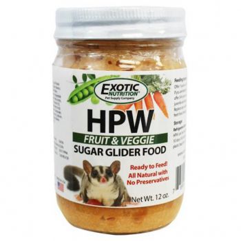  HPW Fruit & Veggie Sugar Glider Food - 12oz 