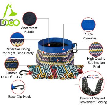  DOCO® Multifunctional Pet Bowl 1L(M) Honolulu 