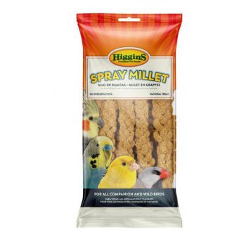  Higgins Spray Millet Natural Treat for Birds 