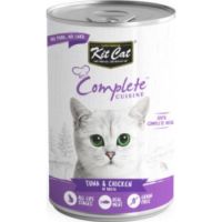 Kit Cat Wet Food  Complete Cuisine Tuna and Chicken In Broth 150g