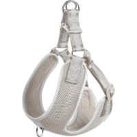 Fida Step-in Dog Harness – Reflective  Grey Girth 23in – 27in (58.4cm – 68.6cm)