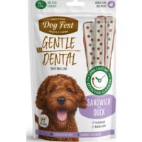 Dog Fest Dental Treats For Adult Dogs -Sandwich -Duck 90g